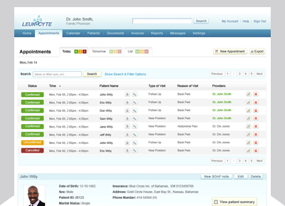 online appointment booking application